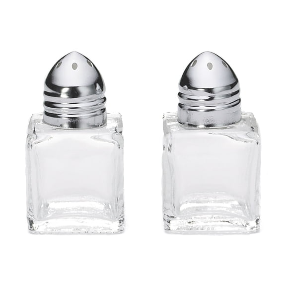 TableCraft 30S&P Cube 0.5 Oz. Salt and Pepper Shaker - 24 / CS