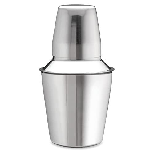 TableCraft 375 3-Piece Stainless Steel Cocktail Shaker, 8-Ounce
