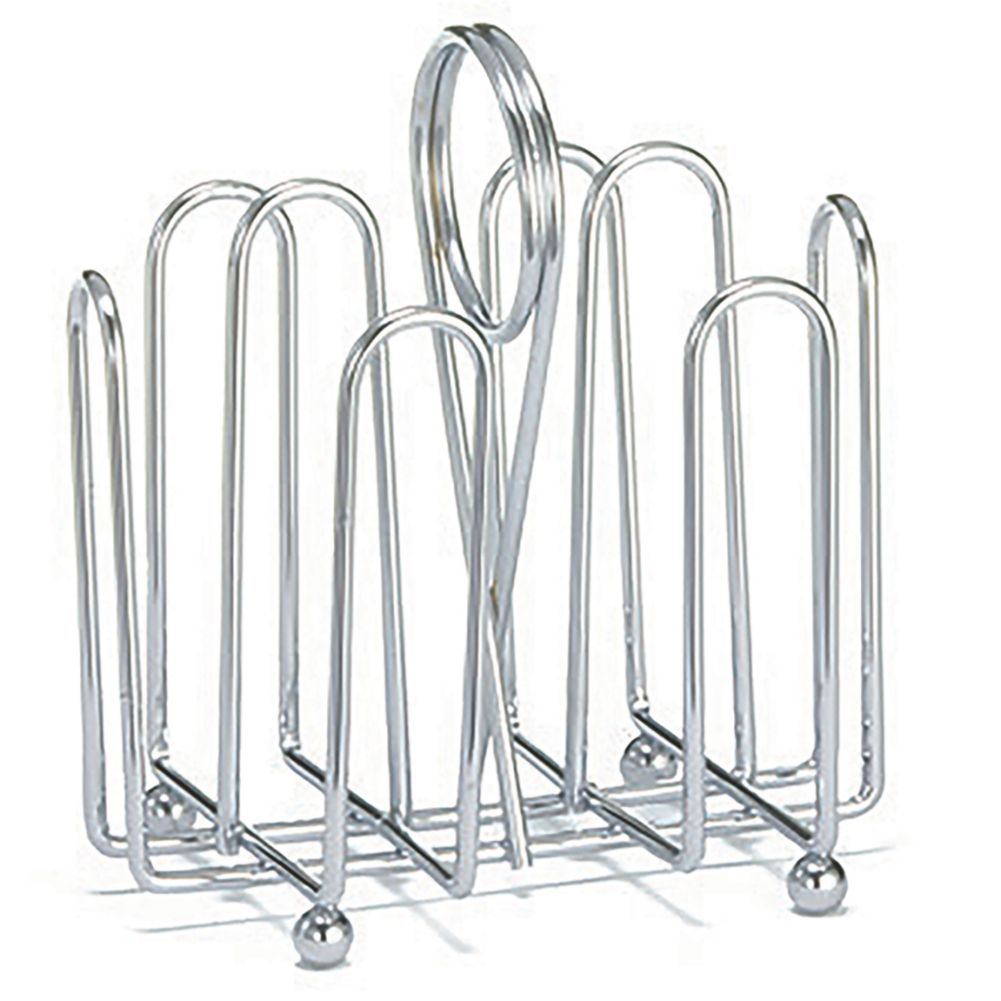 Wire Rack For Packets TableCraft 597C Chrome Plated Wire Jelly Packet Rack for 20 Packs ...