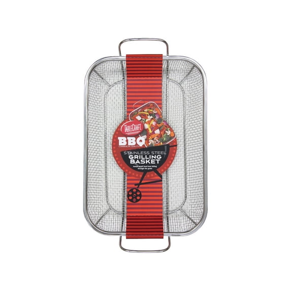 GRILLING BASKET MED SS