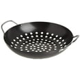 thumbnail image 1 of TableCraft BBQ13 BBQ Metal Handle 13-Inch Non Stick Coating Round Grilling Wok, Small, Black, 1 of 1