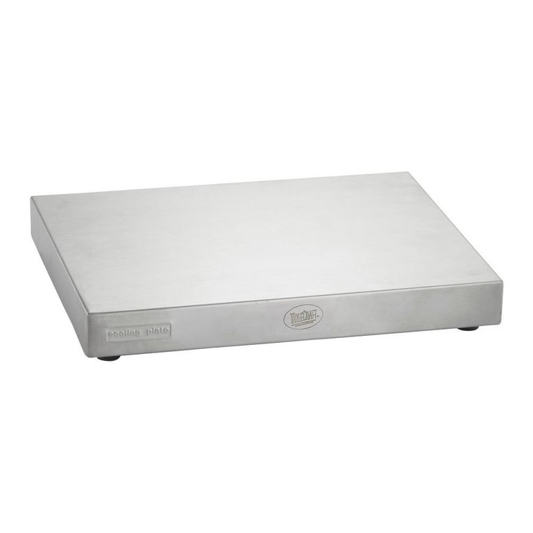 TableCraft CW60101 Griglia Di Raffreddamento Professionale In Acciaio Inox - Mezza Dimensione, Argento, 32.4 X 26.7 Cm - 3