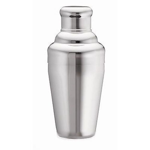 TableCraft Premium 3pc Stainless Steel Martini / Cocktail / Bar Shaker - 17oz