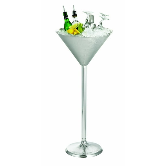 TableCraft RS1432 Remington Collection Martini Glass Beverage Stand, 15-1/2-Inch by 15-1/2-Inch by 13.3-Inch