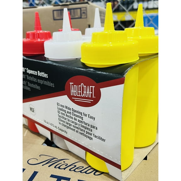 TableCraft SQUEEZE BOTTLE Multipack 16OZ