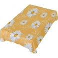 thumbnail image 1 of Tablecloth 60" x 108" Daisy Floral Rectangle Table Cloth Stain-Resistant Dining Table Cover for Home Dinner Party House Decor, 1 of 7