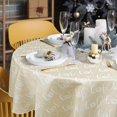 thumbnail image 1 of Tablecloth 60x60 Inches for Round Tables,Joy Table Cloth for Kitchen Dining Indoor, Fall Outdoor Table Cover for Party Picnic, 1 of 6