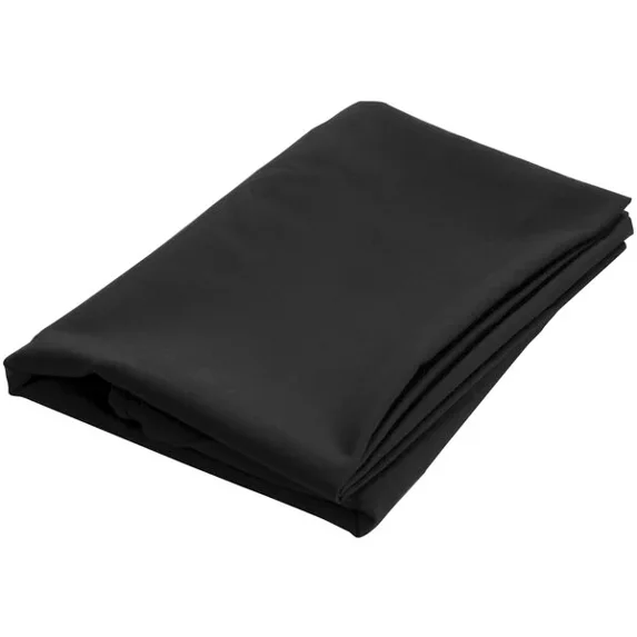 Tablecloth 64" Round 100% Spun Polyester Black | Wedding - Banquet - Restaurant