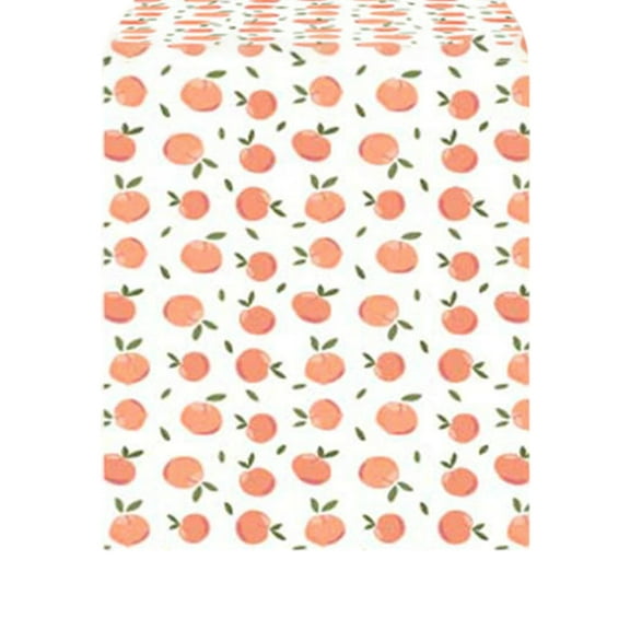 Tablecloth Bright Fruit Table Runner Friendly Dyeing Techniques Colorfast Cloth