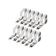 thumbnail image 1 of Tablecloth Clips 12 Packs Picnic Table Clips Flexible Stainless Steel Table Cloth Cover Clamps Table Cloth Holders Ideal for Picnics Marquees Weddings Graduation Party, 1 of 1