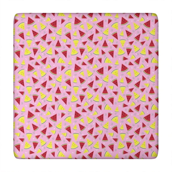 Tablecloth Featuring Cherry Fruit Print Cute Sweet Red Pattern for Candy-Inspired Dining Decor