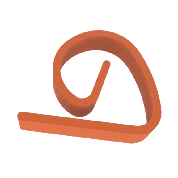 Tablecloth Fixing Clips, Anti-Slip & Anti-Displacement Nail-Free Clip for Household Table Covers, Placemats & Outdoor Picnics, Orange, 1.44 inch, By Preplabs