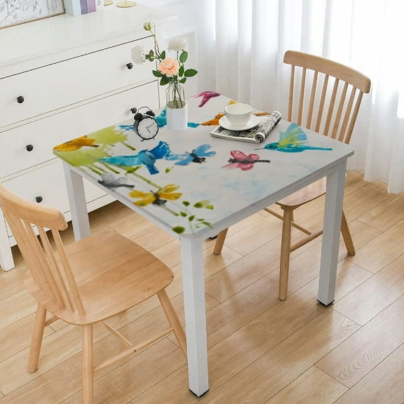 Tablecloth Flying Color Vector Tablecloths For Circular Table Cover Table Cloth Polyester Farm Table Cloth Great For Buffet Table, Parties, Holiday Dinner &amp;