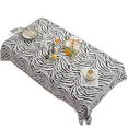 thumbnail image 1 of Tablecloth Ins Imitation Cotton Linen Thousand Birds Check Thickened Home Textile Home Sofa Tea Table Cover Towel Tablecloths, 1 of 12
