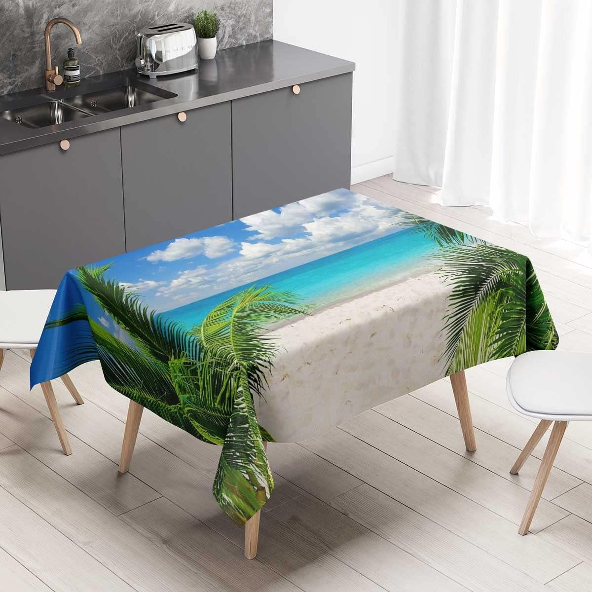 Tablecloth Lemon Table Linens for Parties 60 X 60 Inch