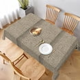 thumbnail image 1 of Tablecloth Linen Cloth Pattern Table Cloth For Rectangle Tables Waterproof Resistant Picnic Table Covers For Kitchen Dining/Party(60x90in), 1 of 6