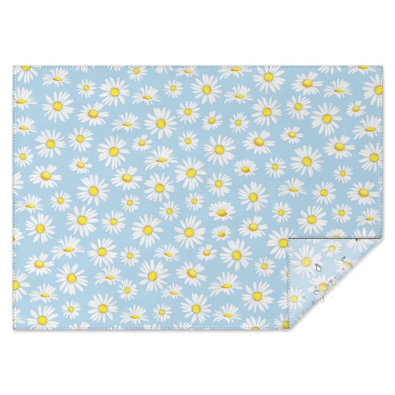 Tablecloth,Oil Proof Spill Proof Polyester Table Cover for Rectangle Tables,Durable Tablecloth Cute Tablecloths for Camping Dining Buffet Parties