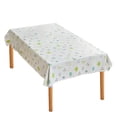 thumbnail image 1 of Tablecloth - Oil Proof and Washable Rectangular Desk Mat for Dining and End Tables - Ideal for Home and Event Use, 1 of 9