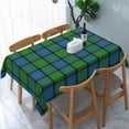 thumbnail image 1 of Tablecloth Rectangle Stirling Scottish Plaid Printed Tartan Polyester Fabric Table Cloth, Water Resistant & Wrinkle Free Table Cover for Kitchen and Dining Room Tabletop 60"x84" (4-6 Seats), 1 of 8