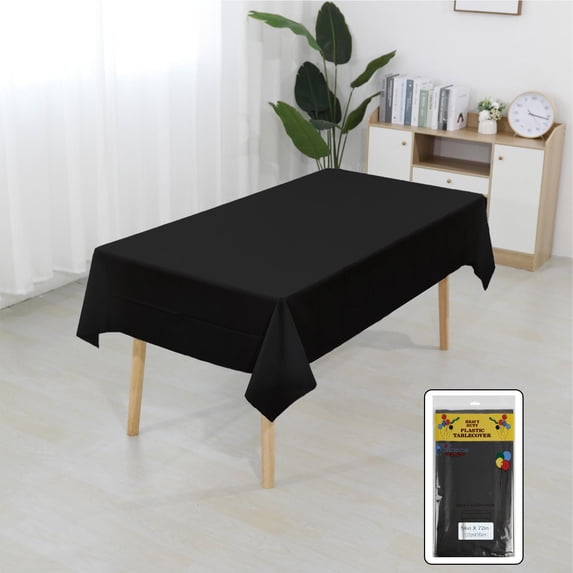 Tablecloth Rectangle Table Cover 72x54 Inch Waterproof Protector Reusable, Easy Clean Wrinkle Resistant Party Dining Decor Table Linen, for Home Kitchen Restaurant Picnic Holiday Events