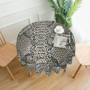 Tablecloth Snakeskin Round Table Cloth Animal Table Cover Tablecloths Graphic Home Party Dining Room Table Decoration