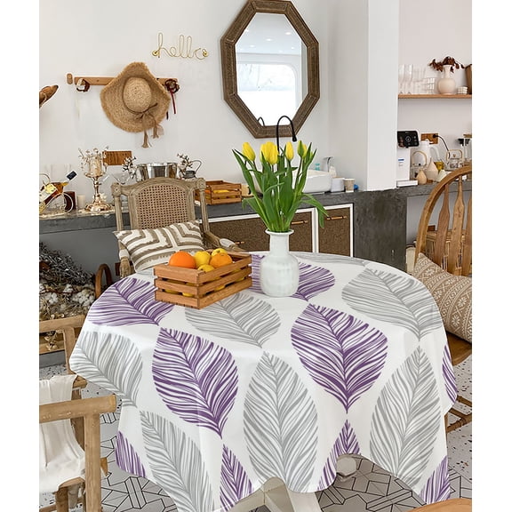 Tablecloth Square Table Cloth 54x54, Waterproof Tablecloth Outdoor Table Cloth, Washable Table Cover for Kitchen Dining Party