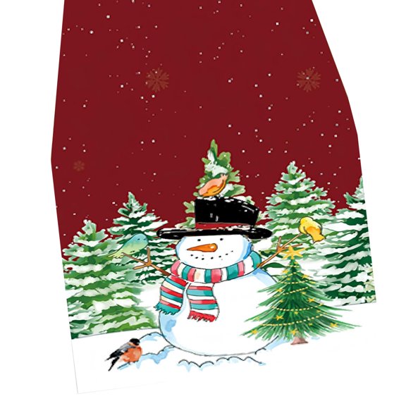 Tablecloth Table Runner Soft and Comfortable Table Cloth Enhances Holiday Table Setting Slipcover