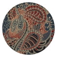 thumbnail image 1 of Tablecloth Tribal Boho Mandala Pattern Waterproof Elastic Round Cover with Back for Meditation and Relaxation, 1 of 5