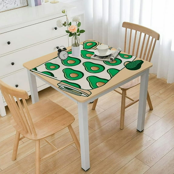 Tablecloth Water Resistant Spillproof Polyester Table Cover for Kitchen Dining Tabletop Decoration