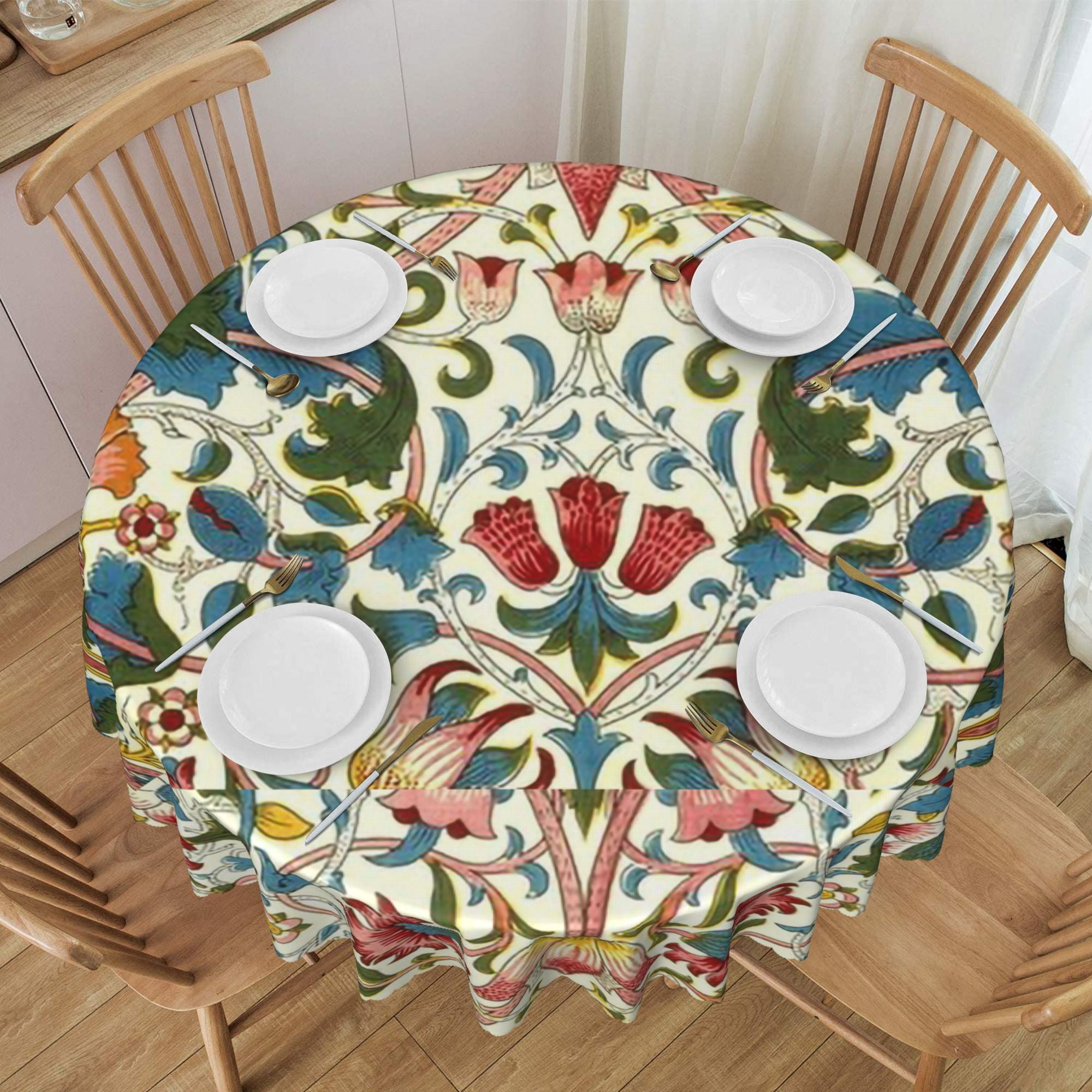 Beurrier Décoratif William Morris - Porcelaine, Motif Floral Lodden, Style Arts & Crafts