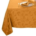 thumbnail image 1 of Tablecloth Wrinkle Free,Soft,Spillproof Fall Leaves Jacquard Table Cloth for Thanksgiving Fall Holiday Harvest Dinner,Rust, 1 of 8