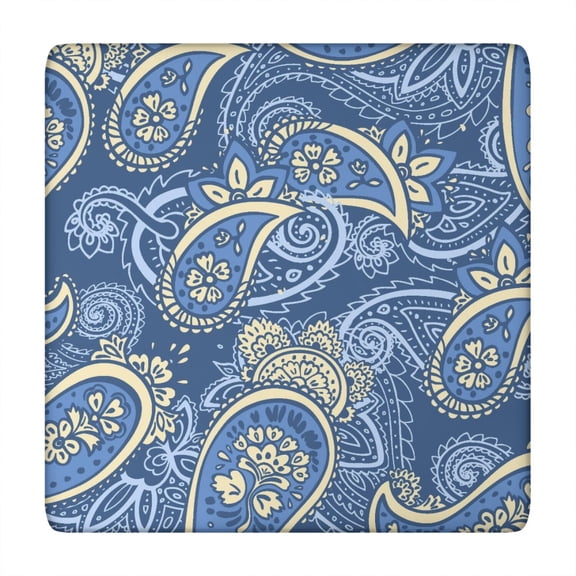 Tablecloth Zen Meditation Mandala Design Waterproof Elastic Squre Cover with Back for Healing and Energy Rooms