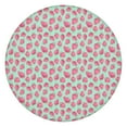 thumbnail image 1 of Tablecloth with Cute Strawberries Design Kawaii Red Berry Pattern Summer Fresh Fruit Style Decor, 1 of 5