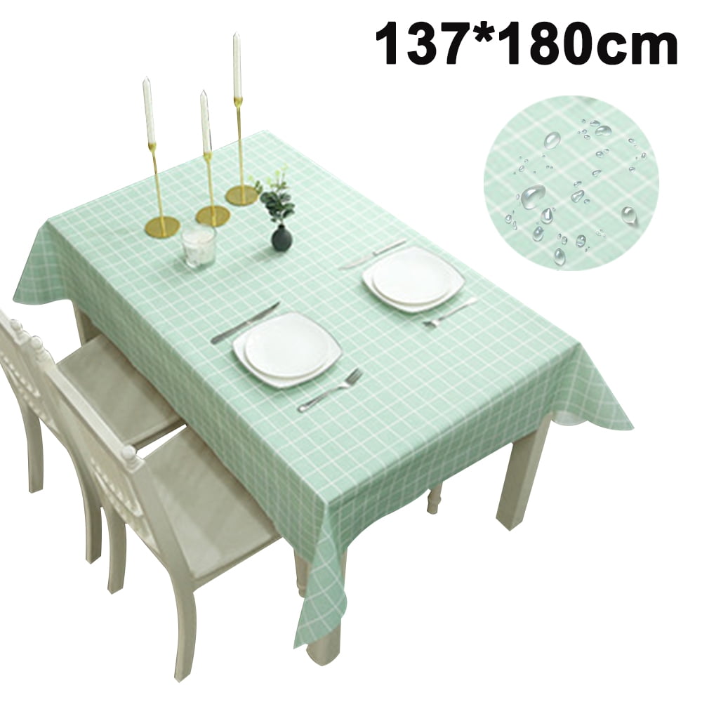 Luxury Table Protector Pad, 2in1 Table Pad Great Looking Tablecloth Heat  Resistant Spill & Stain Proof Flannel Backing 54 Width 