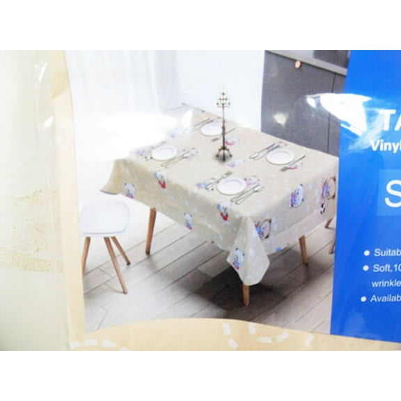 Tablecloths Vinyl Flannel Back Tablecloth Backing 52"x70"