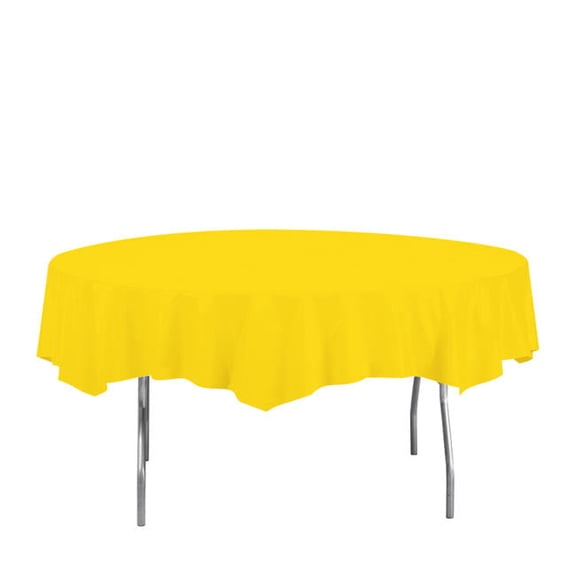 Tablecover Octagonal School Bus Yellow 12 ct