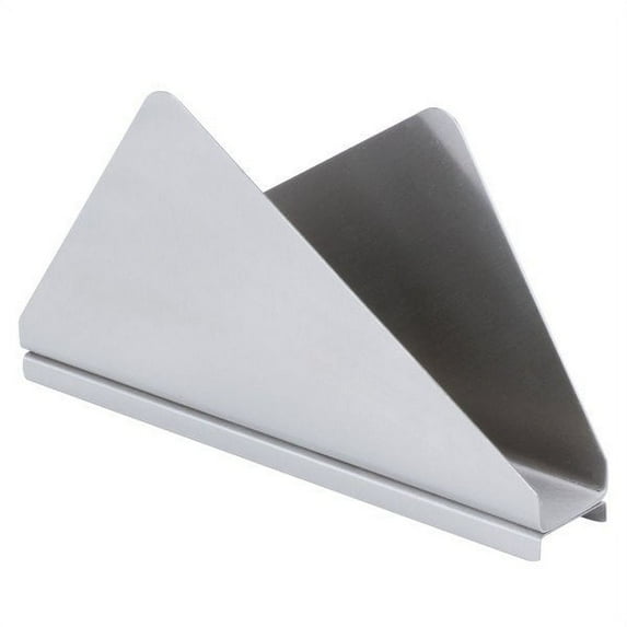 Tablecraft 222 Stainless Steel Angled Napkin Holder