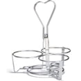 thumbnail image 1 of Tablecraft 3-Ring Chrome-Plated Condiment Rack, 1 of 1