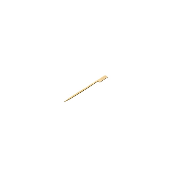 Tablecraft 4 1/2" Bamboo Paddle Pick 0.34" L x 0.09" W x 4.5" H Brown (BAMP45) 59803