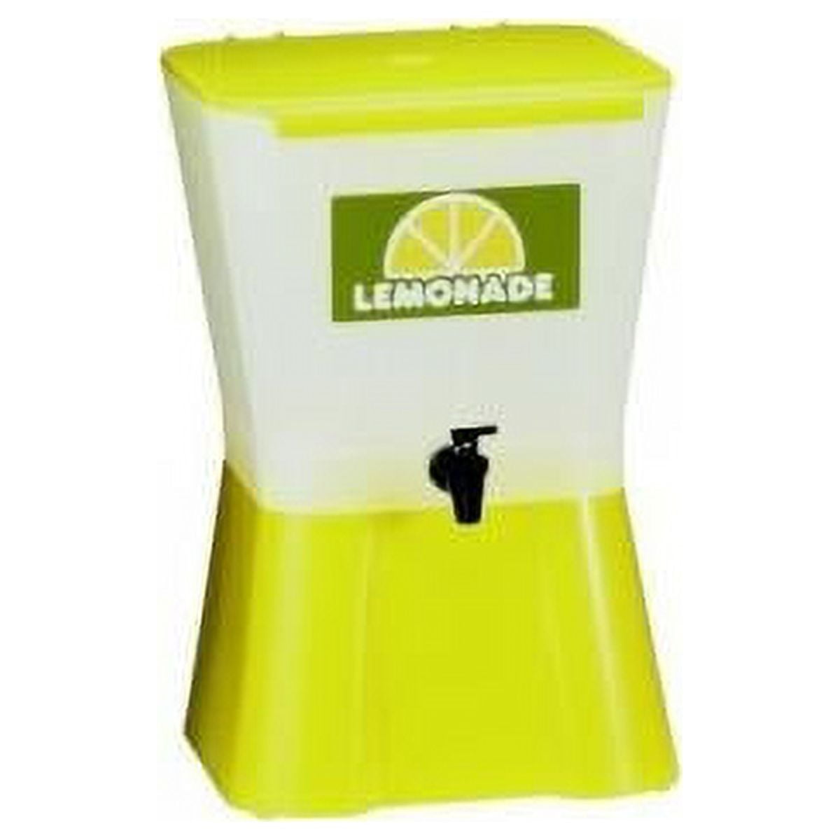 Tablecraft 955 3 Gallon Beverage Dispenser Yellow White