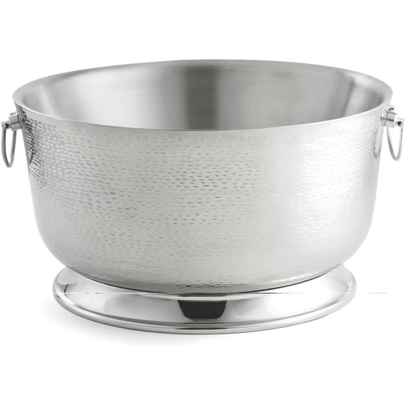 Tablecraft Beverage Tub, 21-Inch, stainless