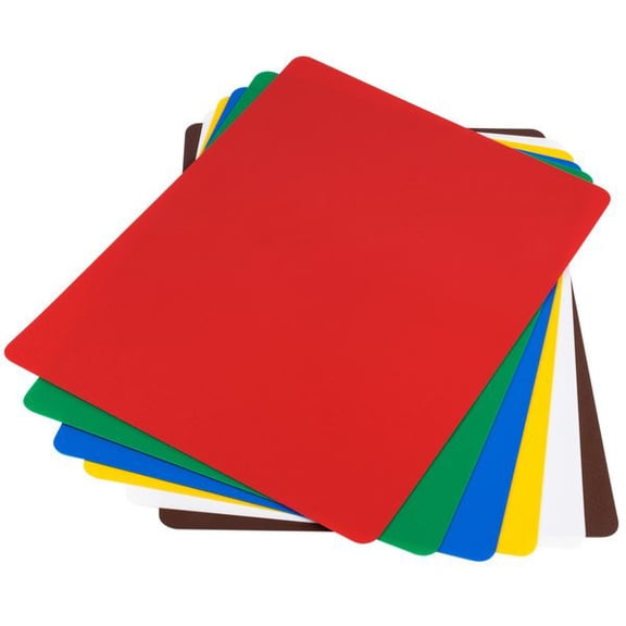 Tablecraft Cutting Board Set,18x24 in,Assorted,PK6 FCB1824A