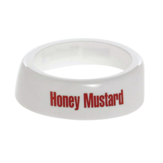 Tablecraft Honey Mustard White Collar Only - 1 each.
