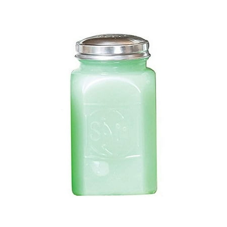 Tablecraft Jadeite Glass Collection(TM) Range Salt Shaker with Metal Top, 6 oz