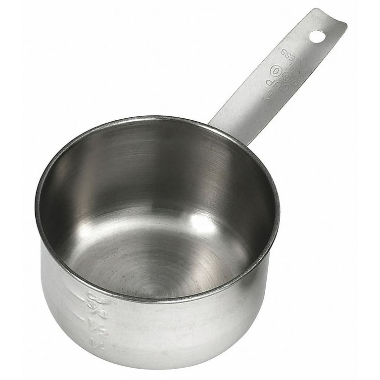 Tablecraft (724D) 1 Cup Stainless Steel Measuring Cup