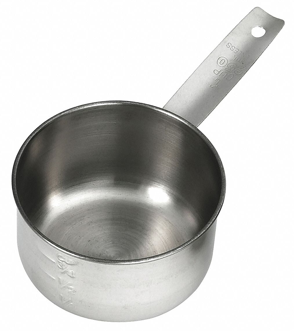 Tablecraft 1/4 Cup Measuring Cup Stainless Steel 85665