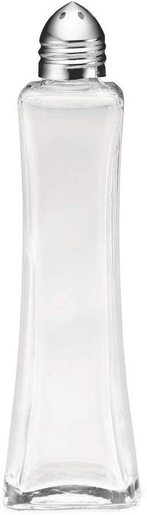 Tablecraft Metro 2-Oz Salt and Pepper Shaker with Chrome-Plated Lid, Pack of 24