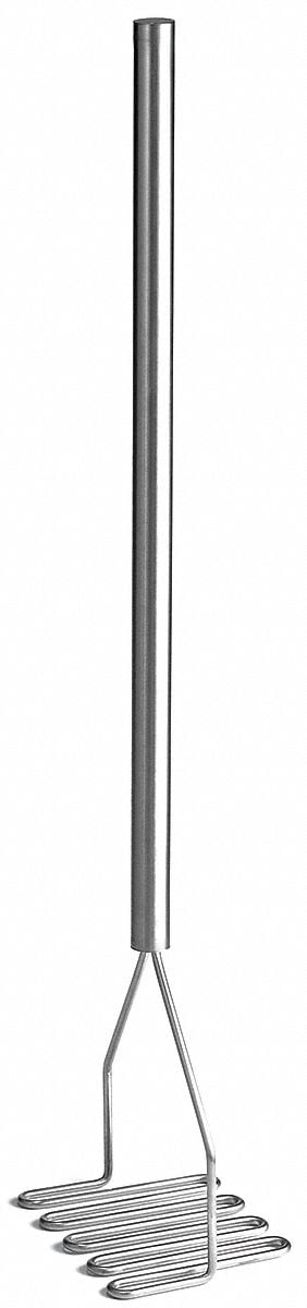 Stainless Steel 19.7" Potato Masher with Ergonomic Handle