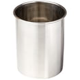 thumbnail image 1 of Tablecraft Products Hu2 Utensil Holder, Stainless Steel Brushed, 1 of 2