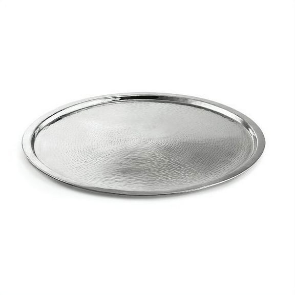 Tablecraft RPD21 21" Round Stainless Steel Tray